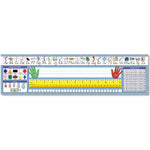 North Star Teacher Resources Traditional Manuscript Primary Desk Plates, 19" x 5", 36 Per Pack, 3 Packs (NST9003-3)