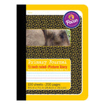 Pacon Composition Notebooks, 9.75" x 7.5", Primary Ruled, 100 Sheets, Yellow Elephant, 6/Bundle (PAC2426-6)