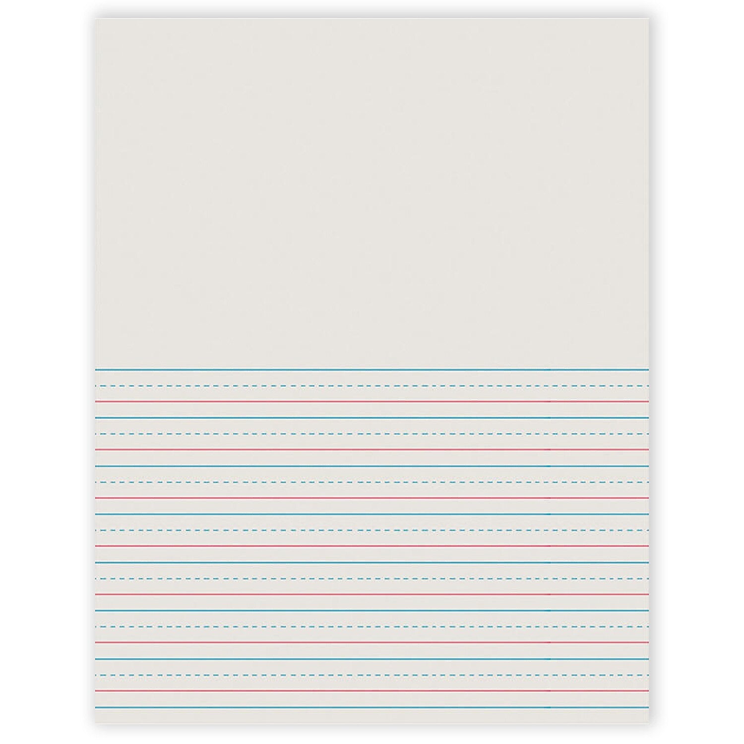 Pacon Newsprint Handwriting Paper, 500 Sheets/Pack, 5/Packs (PAC2695-5)