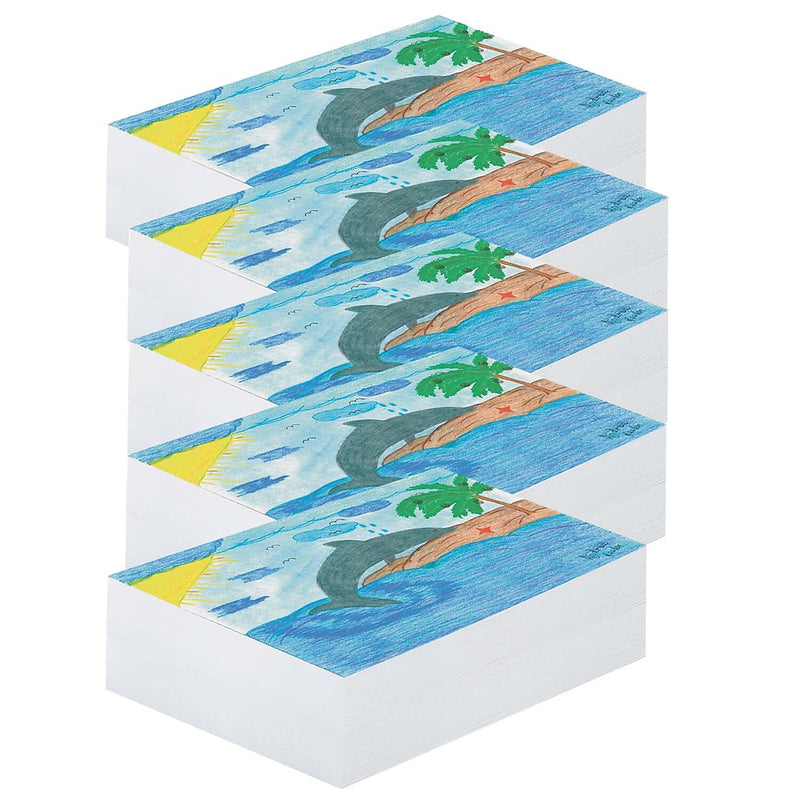 Pacon Newsprint Paper, White, 9" x 12", 500 Sheets Per Pack, 5 Packs (PAC3407-5)