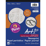 Ucreate 9" x 12" Newsprint Sketch Book, 50 Sheets/Book, 12/Bundle (PAC3440-12)