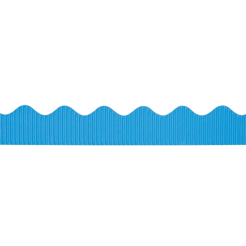 Bordette Decorative Border, Brite Blue, 2.25" x 50', 6 Rolls (PAC37176-6)