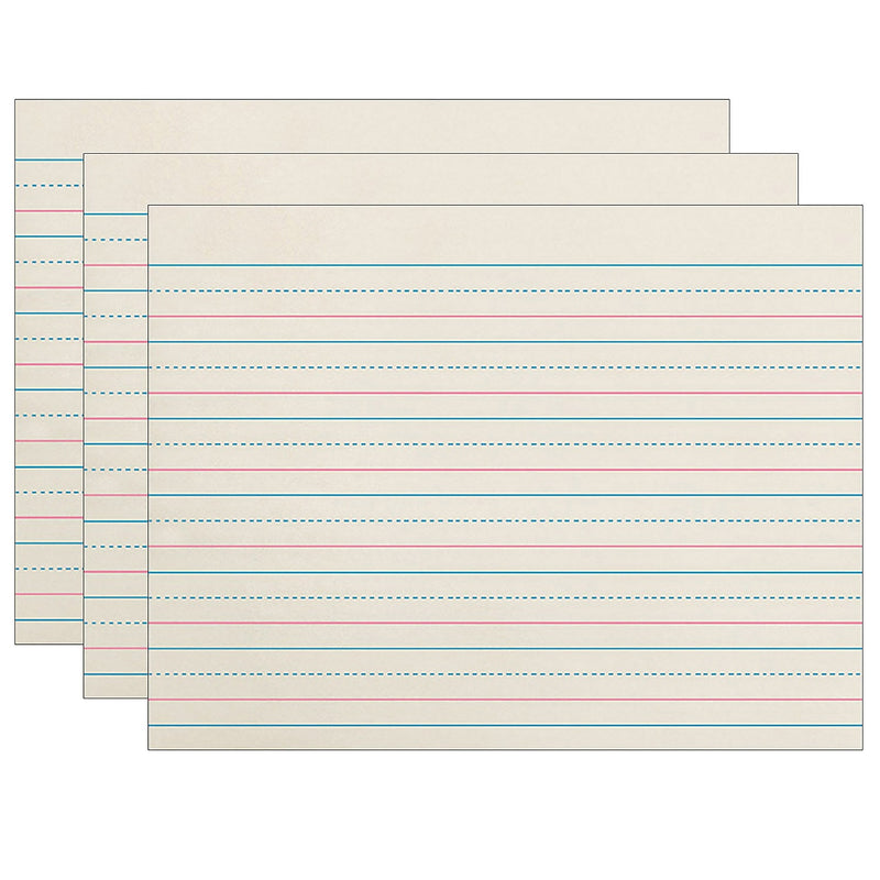 Zaner-Bloser Zaner-Bloser Handwriting Practice Paper, 10.5" x 8", White, 500 Sheets/Pack, 3 Packs/Bundle (PACZP2609-3)
