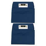 Seat Sack Polyester Seat Storage, 14", Blue, 2/Bundle (SSK00114BL-2)