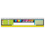 TREND Modern Desk Toppers Reference Name Plates, Grades 3-5, 3.75" x 18", 36 Per Pack, 3 Packs (T-69406-3)