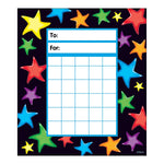 TREND Gel Stars Incentive Pad, 36 Sheets Per Pad, Pack of 6 (T-73052-6)