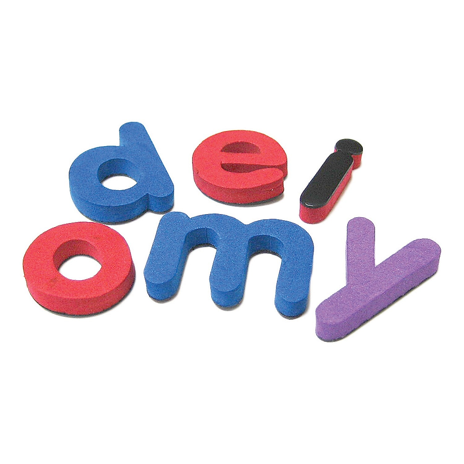 Teacher Created Resources 1.25" Magnetic Foam Small Lowercase Letters, Assorted Colors, 55/Pack, 5 Packs (TCR20623-5)