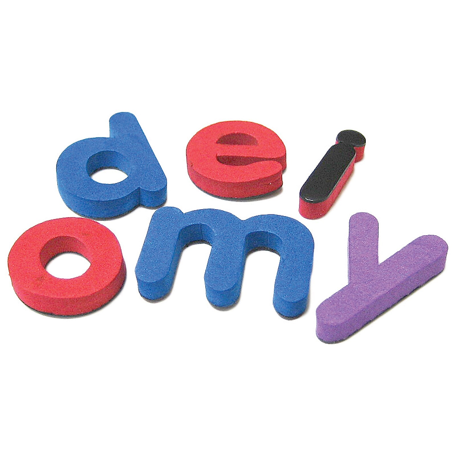 Teacher Created Resources 1.25" Magnetic Foam Small Lowercase Letters, Assorted Colors, 55/Pack, 5 Packs (TCR20623-5)