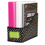 Teacher Created Resources Chalkboard Brights Book Bin, 5" x 8" x 11", Multicolored, Pack of 3 (TCR20784-3)