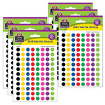 Teacher Created Resources Mini Colorful Circles Valu-Pak Stickers, 1144/Pack, 6 Packs/Bundle (TCR4743-6)