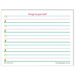 Teacher Created Resources Smart Start Handwriting Practice Paper, 8.5" x 11", White, 100 Sheets/Pack, 2 Packs/Bundle