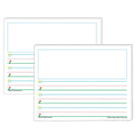 Teacher Created Resources 11" x 8.5" Smart Start K-1,  Story Paper, White, 100 Sheets Per Pack, 2 Packs (TCR76511-2)