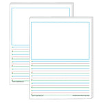 Teacher Created Resources Smart Start 1-2 Story Paper, 100 Sheets/Pack, 2 Packs (TCR76541-2)