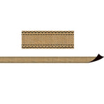 Teacher Created Resources Burlap Design Magnetic Border, 24 Feet Per Pack, 3 Packs (TCR77391-3)