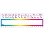 Scholastic Teacher Resources Alphabet / Number Line Name Plates, 12" x 4", 36 Per Pack, 3 Packs (TF-1528-3)