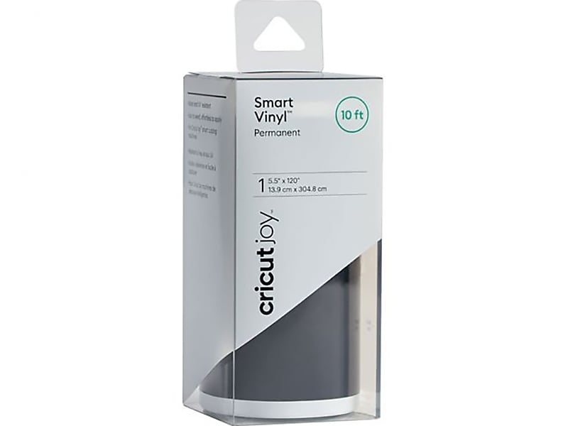 Cricut Joy Smart Vinyl Value Roll Permanent, 5.5" x 120", Black (2007352)