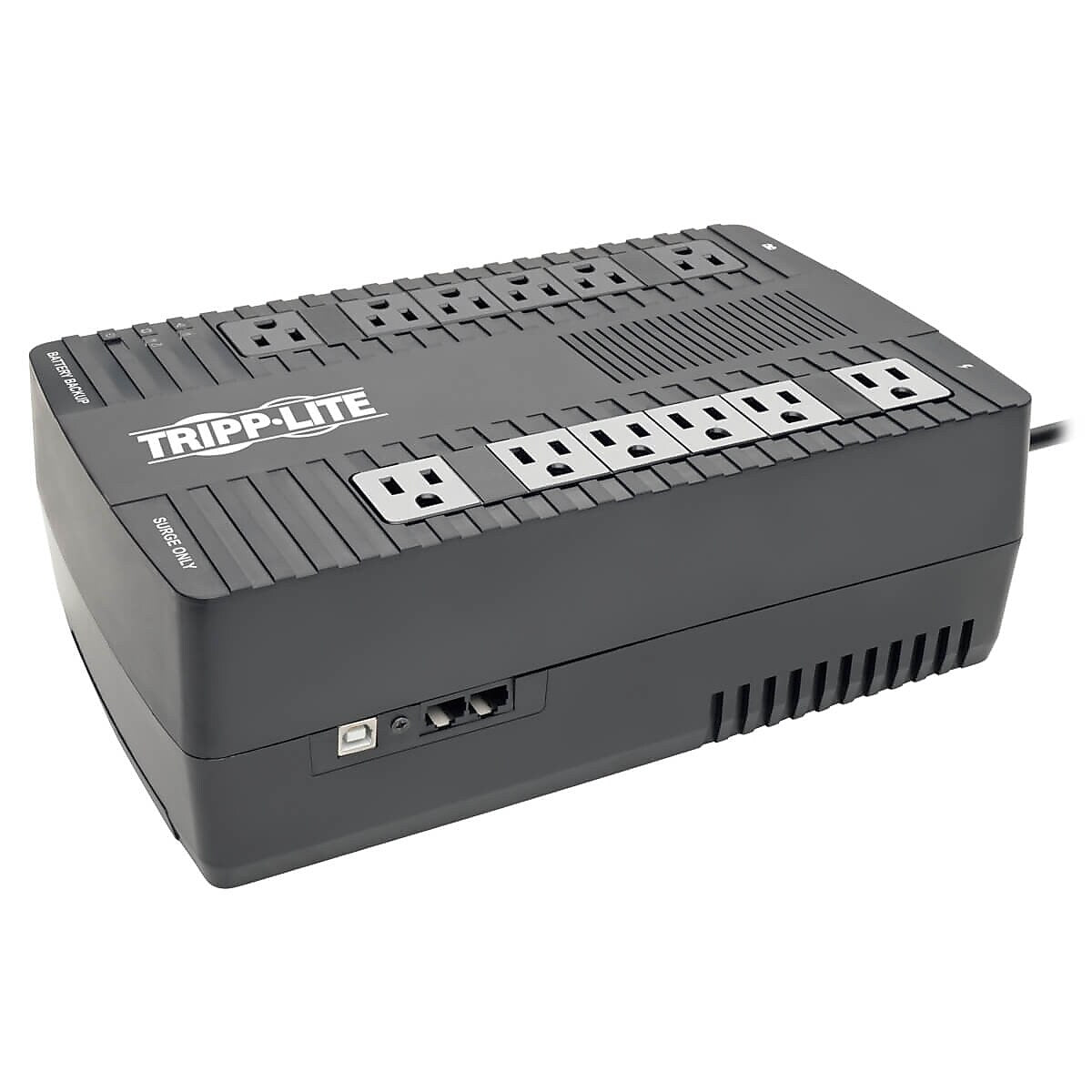 Tripp Lite AVR 750VA Battery Backup UPS, 6-Outlets, Black (AVR750U)