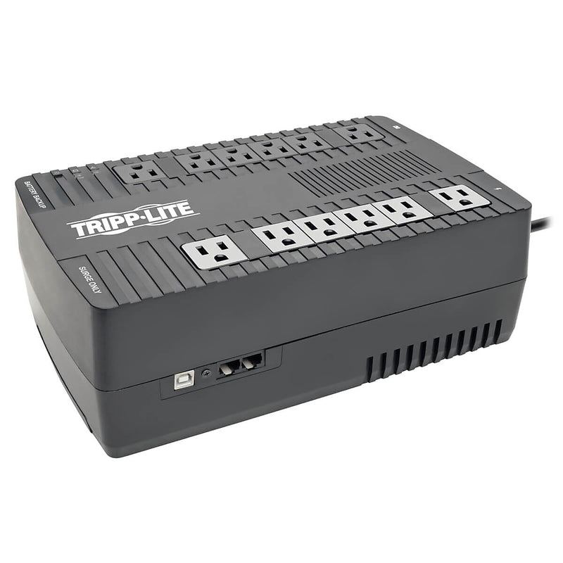 Tripp Lite AVR 750VA Battery Backup UPS, 6-Outlets, Black (AVR750U)
