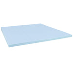 Flash Furniture Capri Comfortable Sleep King Size Cooling Gel Memory Foam Mattress Topper, Blue, 75.5" x 81" x 3" (MRM353K)