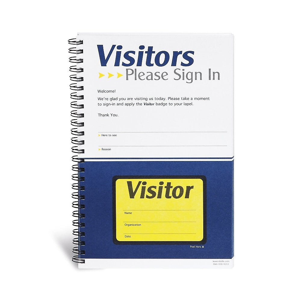 IDville Visitor Book, 5.5" x 8.5", Multicolored (134757831)