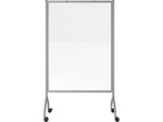 Safco Impromptu Freestanding Mobile Partition, 72"H x 42"W, Clear Acrylic (8510GRCL)