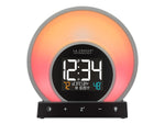 La Crosse Technology Soluna Light Color-Changing Alarm Clock, 6.71"H x 6.81"W x 2.69"D (C79141)