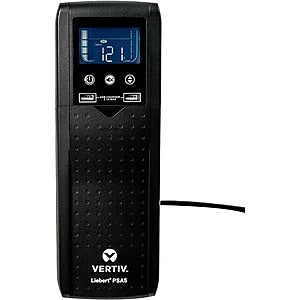 Vertiv Liebert PSA5 1500VA UPS, 10-Outlets, Black (PSA5-1500MT120)