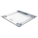 Escali E184 Bathroom Scale, Clear Glass, 400 Lbs. Capacity