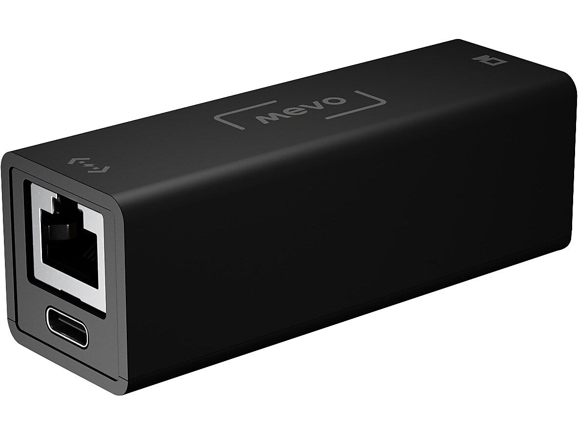 Logitech Mevo Ethernet Power Adapter for Logitech Mevo Start, Black (955-000010)