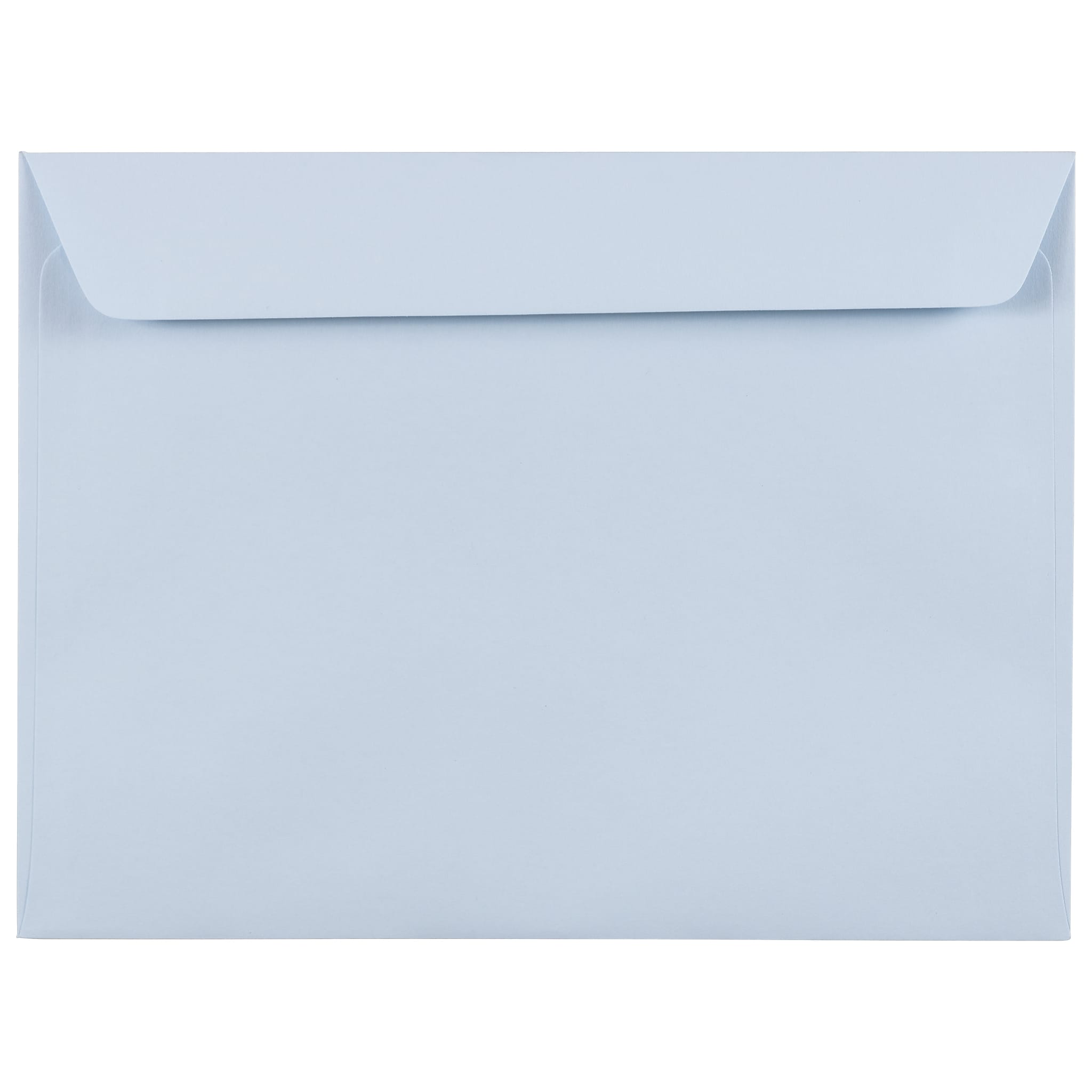 JAM Paper 9 x 12 Booklet Envelopes, Baby Blue, 25/Pack (21515987)