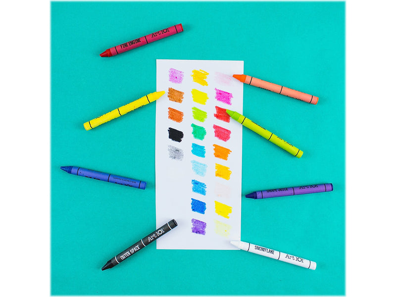 Art 101 Doodle and Draw Art Set, Assorted Colors, 136 Pieces (53136)