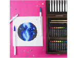 Art 101 Multimedia Illustration Art Set, Assorted Colors, 85 Pieces (53085)