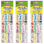 Teacher Created Resources Colors Headliners, 12 Per Pack, 3 Packs (TCR4482-3)
