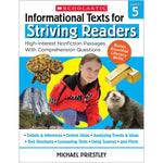 Scholastic Teacher Resources Informational Texts for Striving Readers, Blue, Grade 5 (SC-708299)