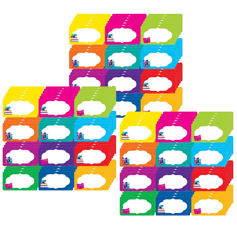 Scholastic Teacher Resources Library Labels Accents, 72 Per Pack, 3 Packs (SC-834503-3)
