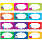 Scholastic Teacher Resources Library Labels Accents, 72 Per Pack, 3 Packs (SC-834503-3)