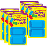 TREND Winning Tickets Mini Accents Variety Pack, 72 Per Pack, 6 Packs (T-10846-6)