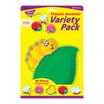 TREND Bright Bugs Classic Accents Variety Pack, 36 Per Pack, 3 Packs (T-10914-3)