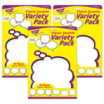 TREND Speech Balloons Classic Accents Variety Pack, 36 Per Pack, 3 Packs (T-10928-3)
