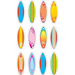 Teacher Created Resources Surfboards Mini Accents, 36 Per Pack, 6 Packs (TCR5537-6)