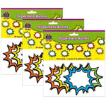 Teacher Created Resources Superhero Burst Accents, 30 Per Pack, 3 Packs (TCR5830-3)