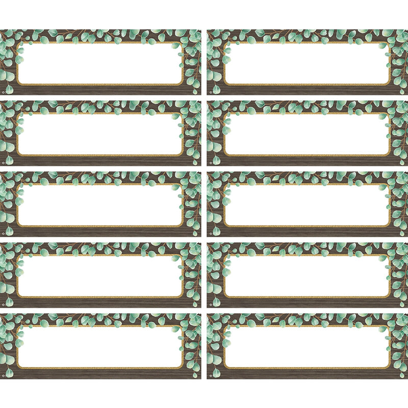 Teacher Created Resources Eucalyptus Labels Magnetic Accents, 20 Per Pack, 3 Packs (TCR77483-3)
