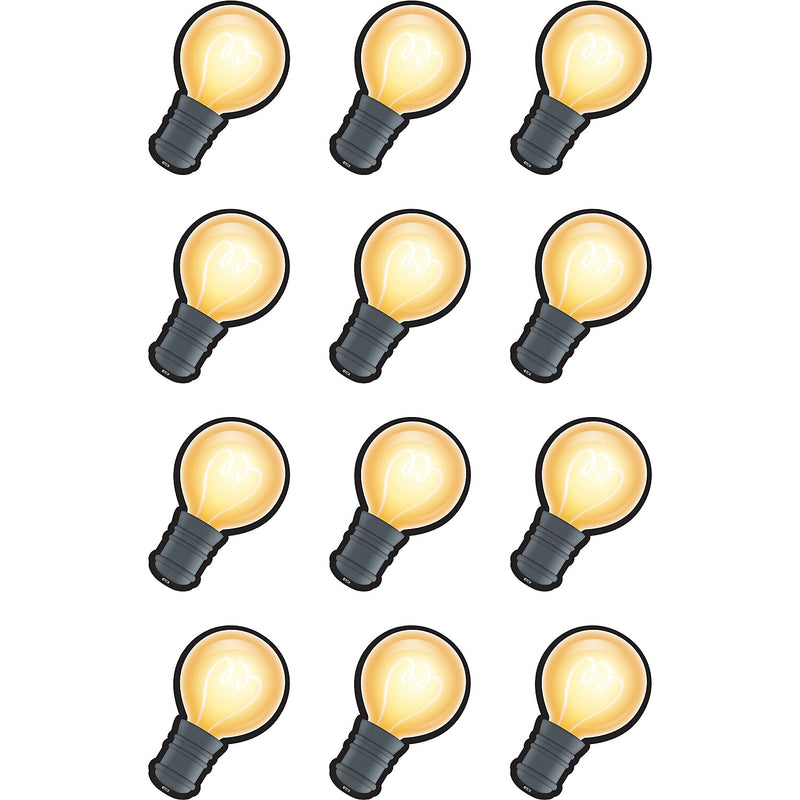 Teacher Created Resources White Light Bulbs Mini Accents, 36 Per Pack, 6 Packs (TCR8597-6)