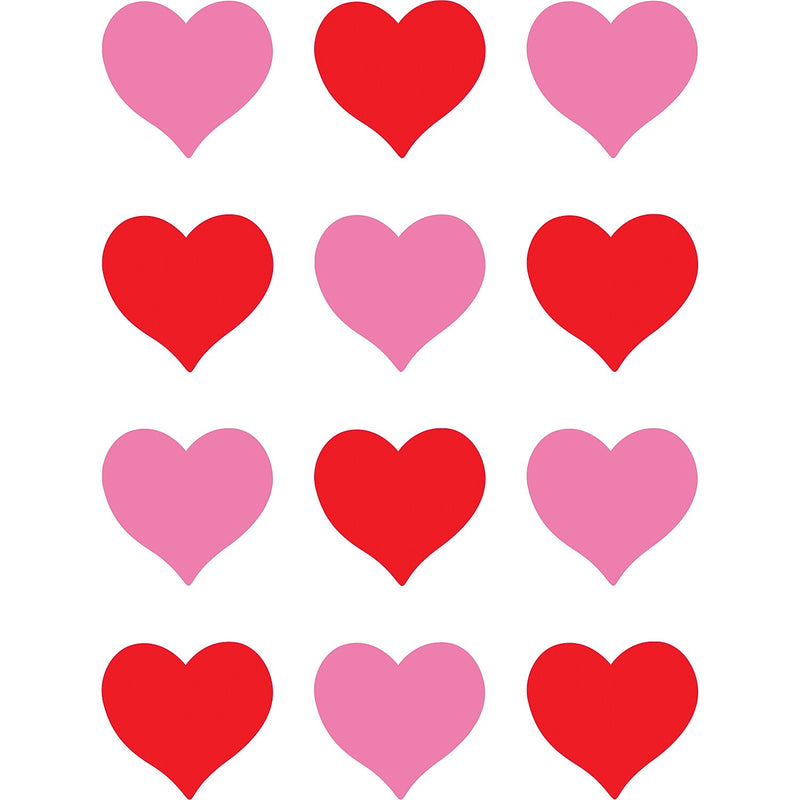 Teacher Created Resources Hearts Mini Accents, 36 Per Pack, 6 Packs (TCR8739-6)