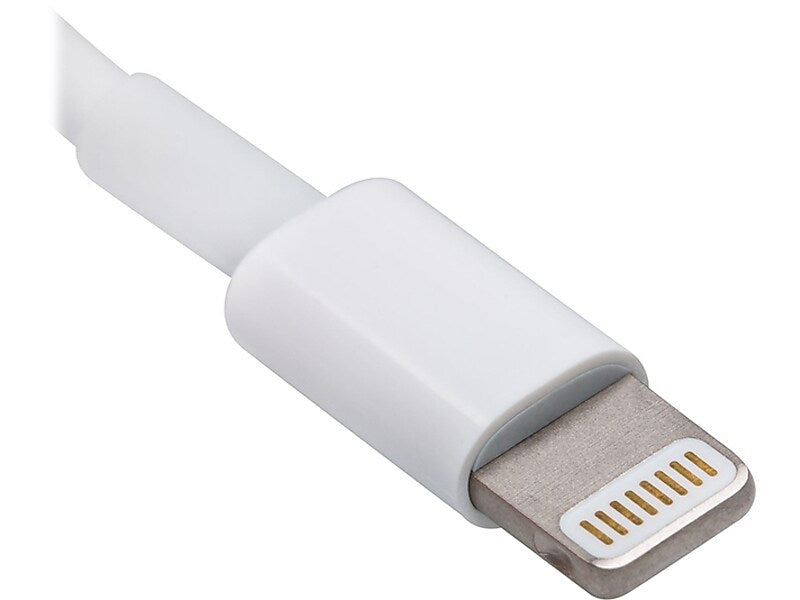 4XEM USB-A to Lightning Charging Kit, White (4XAPPLKIT3)