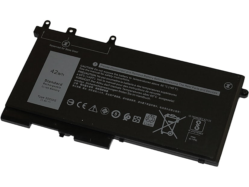 V7 Li-Poly Replacement Battery for Dell Latitude Laptops, 3684mAh (3DDDG-V7)