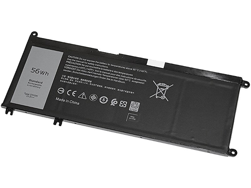 V7 Li-Poly Replacement Battery for Dell 3684 mAh (33YDH-V7)