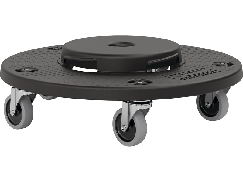 Suncast Round Trash Can Dolly, Black (TCUDOLLY2)