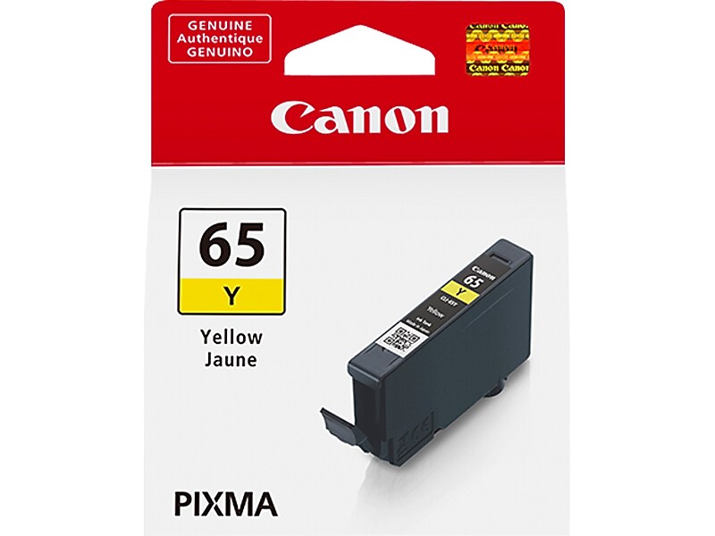 Canon 65 Y Yellow Standard Yield Ink Cartridge (4218C002)