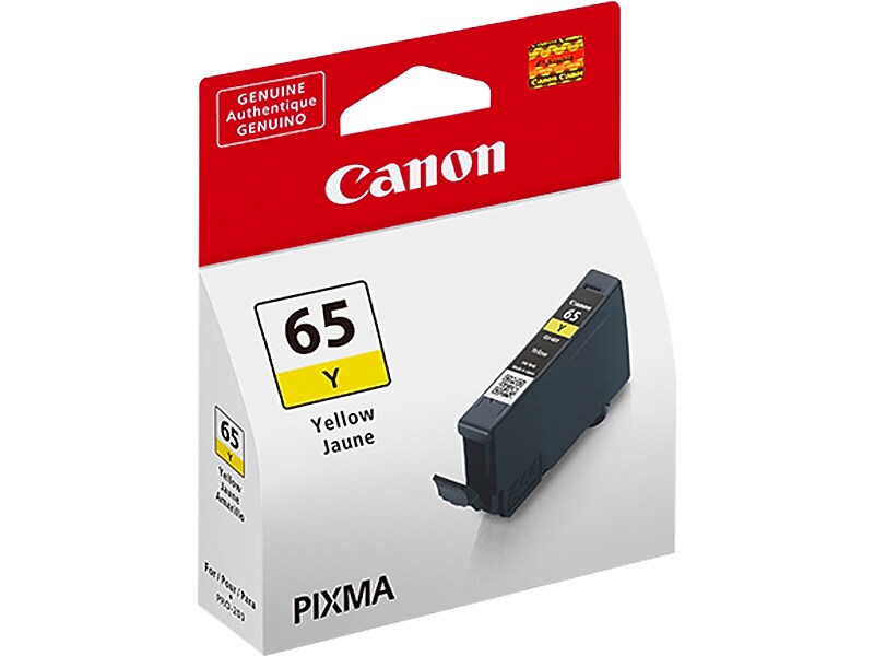 Canon 65 Y Yellow Standard Yield Ink Cartridge (4218C002)